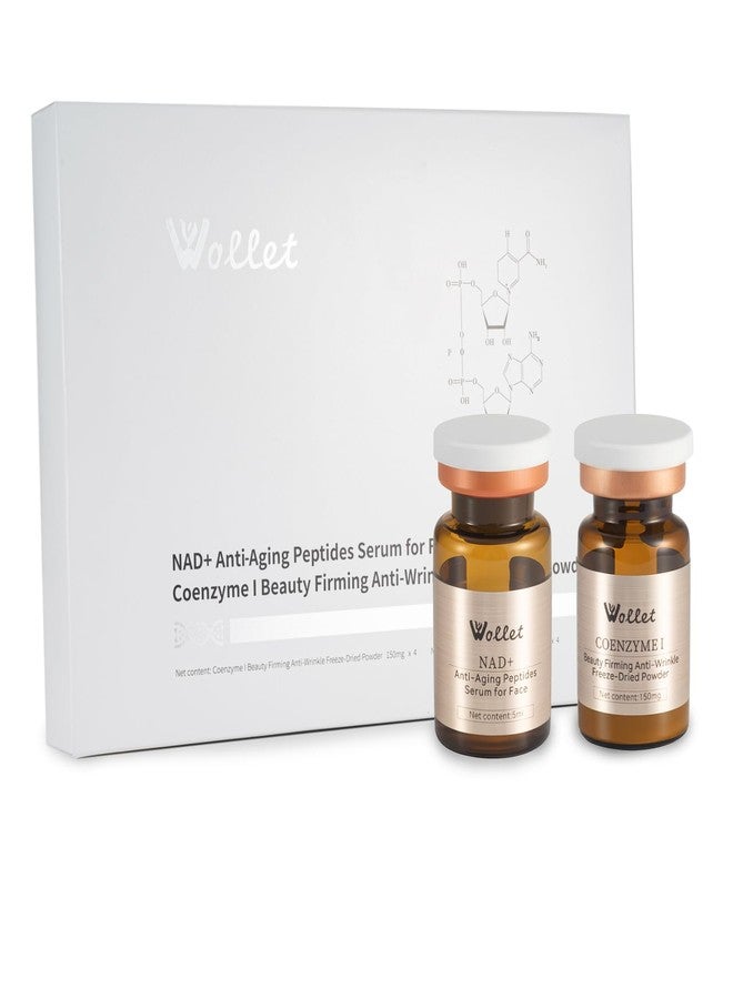 Wollet Anti Aging Peptide Serum – Collagen, NAD+, Niacinamide & Hyaluronic Acid | Lifting & Skin Renewal Without Microneedling | Wrinkle Repair, Firming & Brightening | Fragrance-Free - Image 1